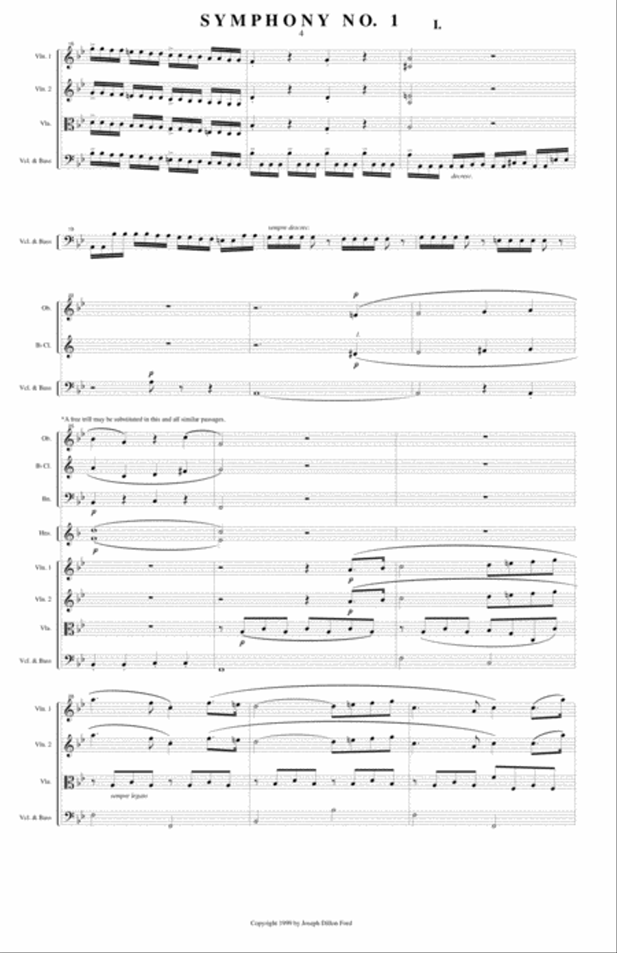 Symphony No 1 G Minor (