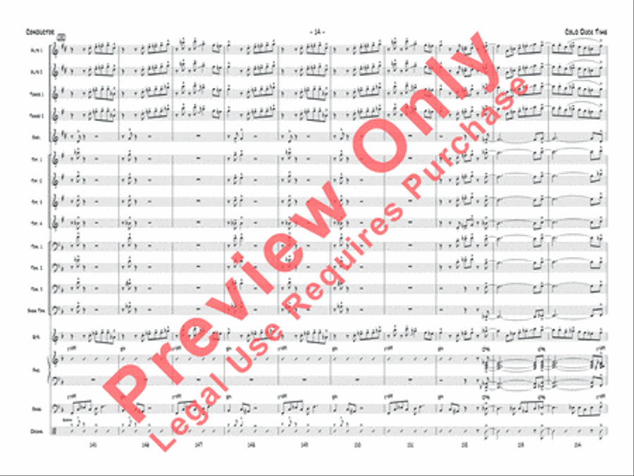 Cold Duck Time Jazz Ensemble scores gallery preview page 15