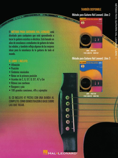 Spanish Edition: Hal Leonard Metodo Para Guitarra Libro 1 – Segunda Edition