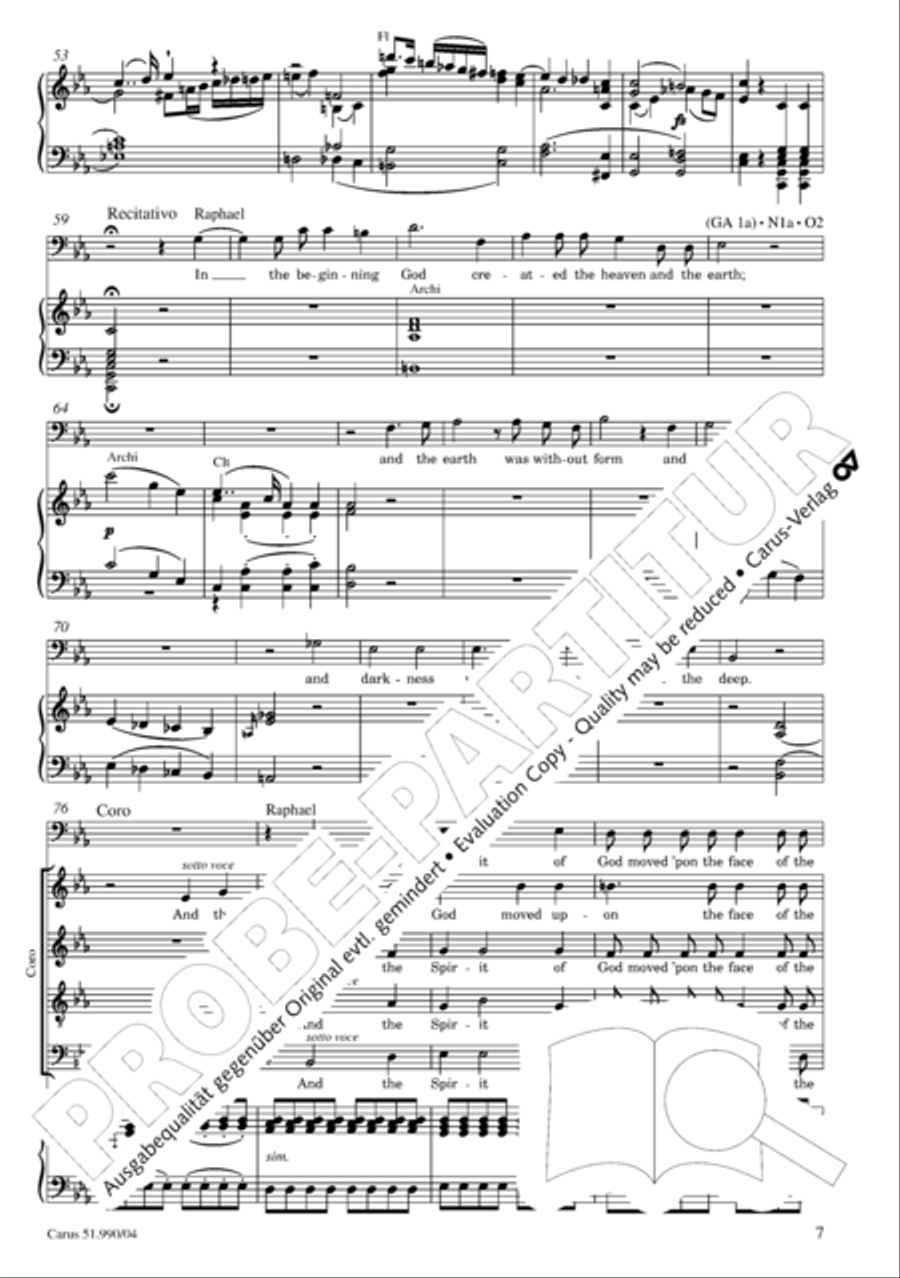 The Creation 4-Part scores gallery preview page 8