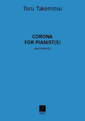 Book cover for Corona for Pianist(s)