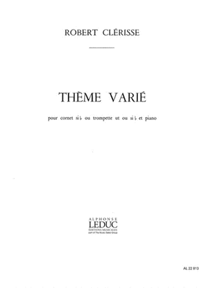 Book cover for Theme Varie (trumpet & Piano)