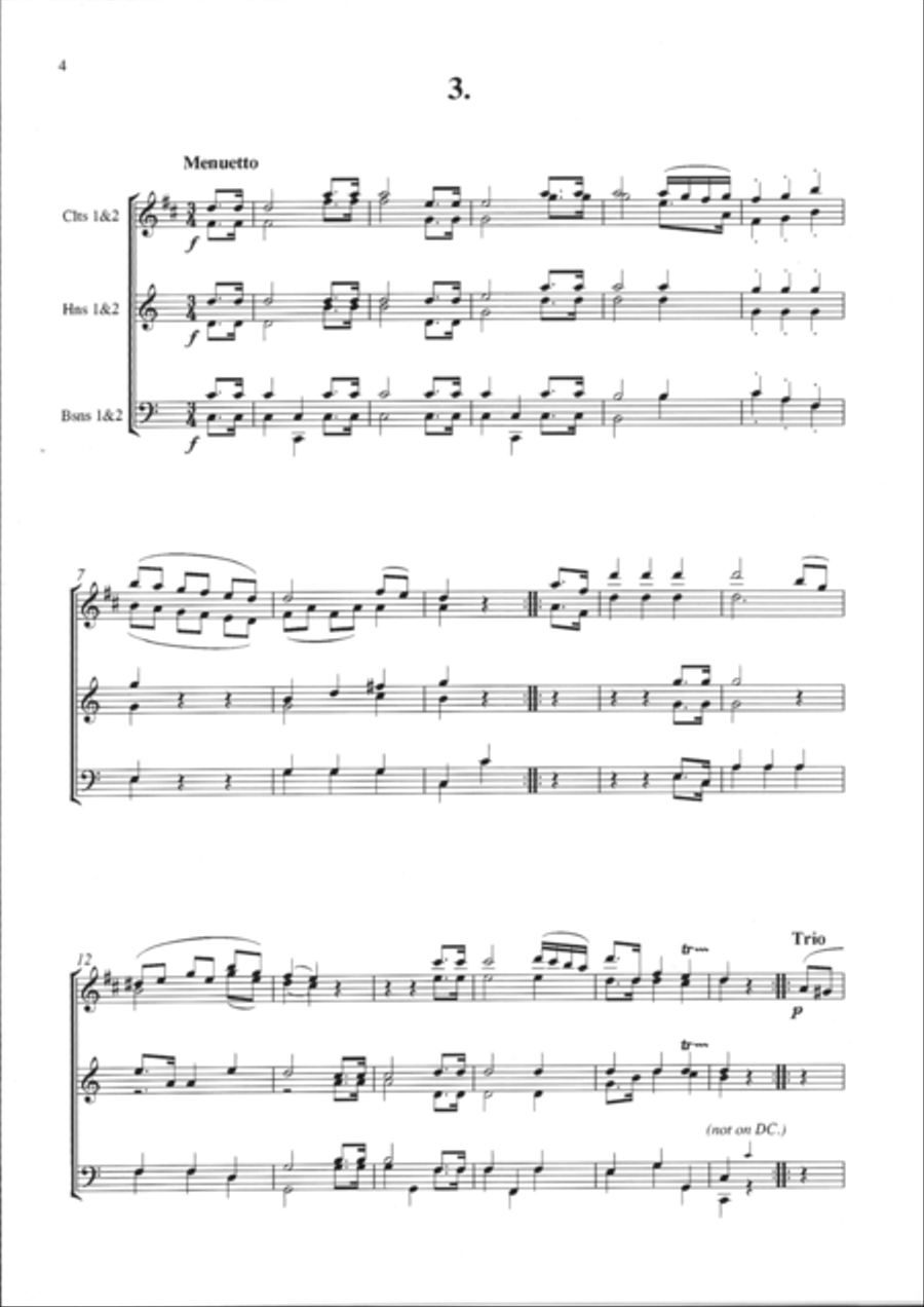 Mozart Divertimenti Bassoon scores gallery preview page 4