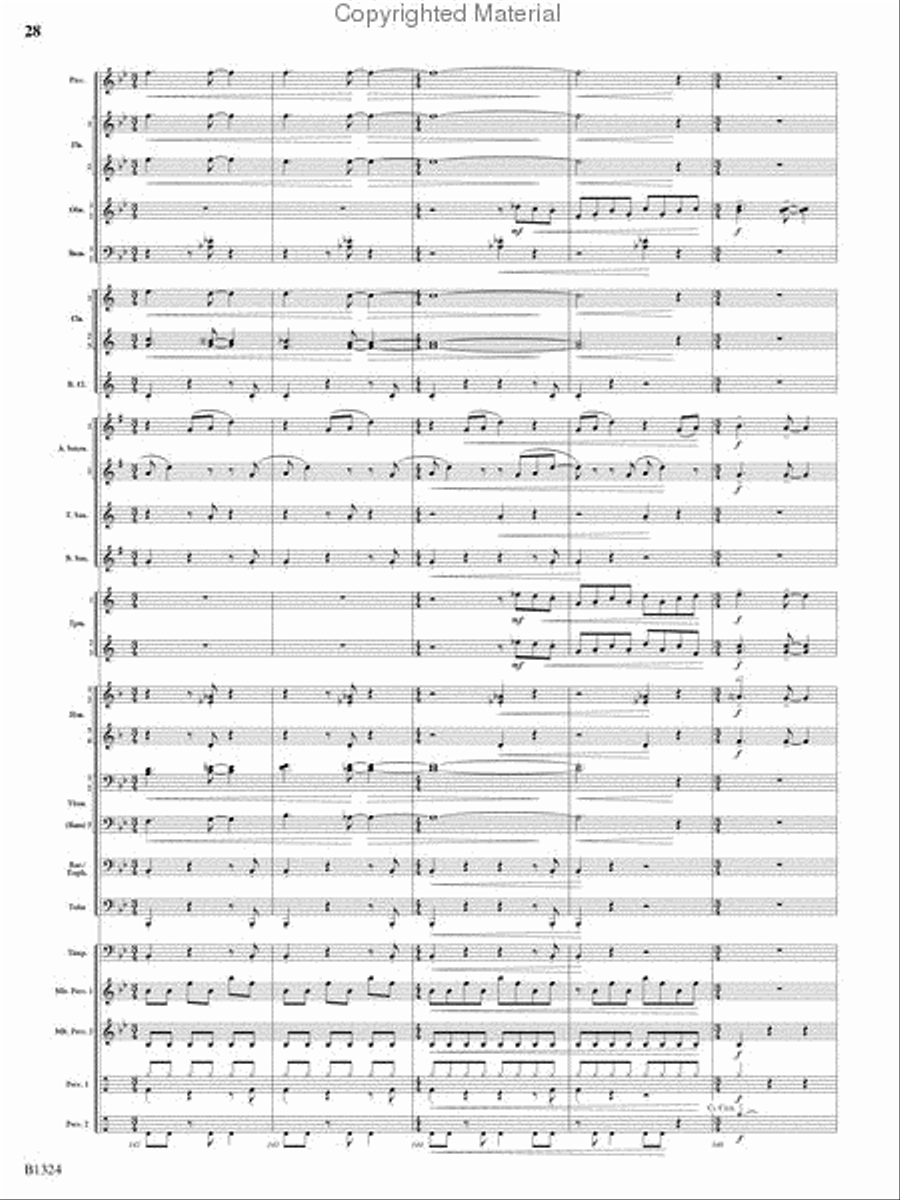 Fusion Concert Band scores gallery preview page 27