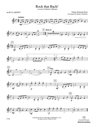 Rock That Bach!: 1st B-flat Clarinet