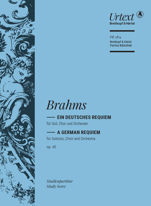 Book cover for A German Requiem Op. 45