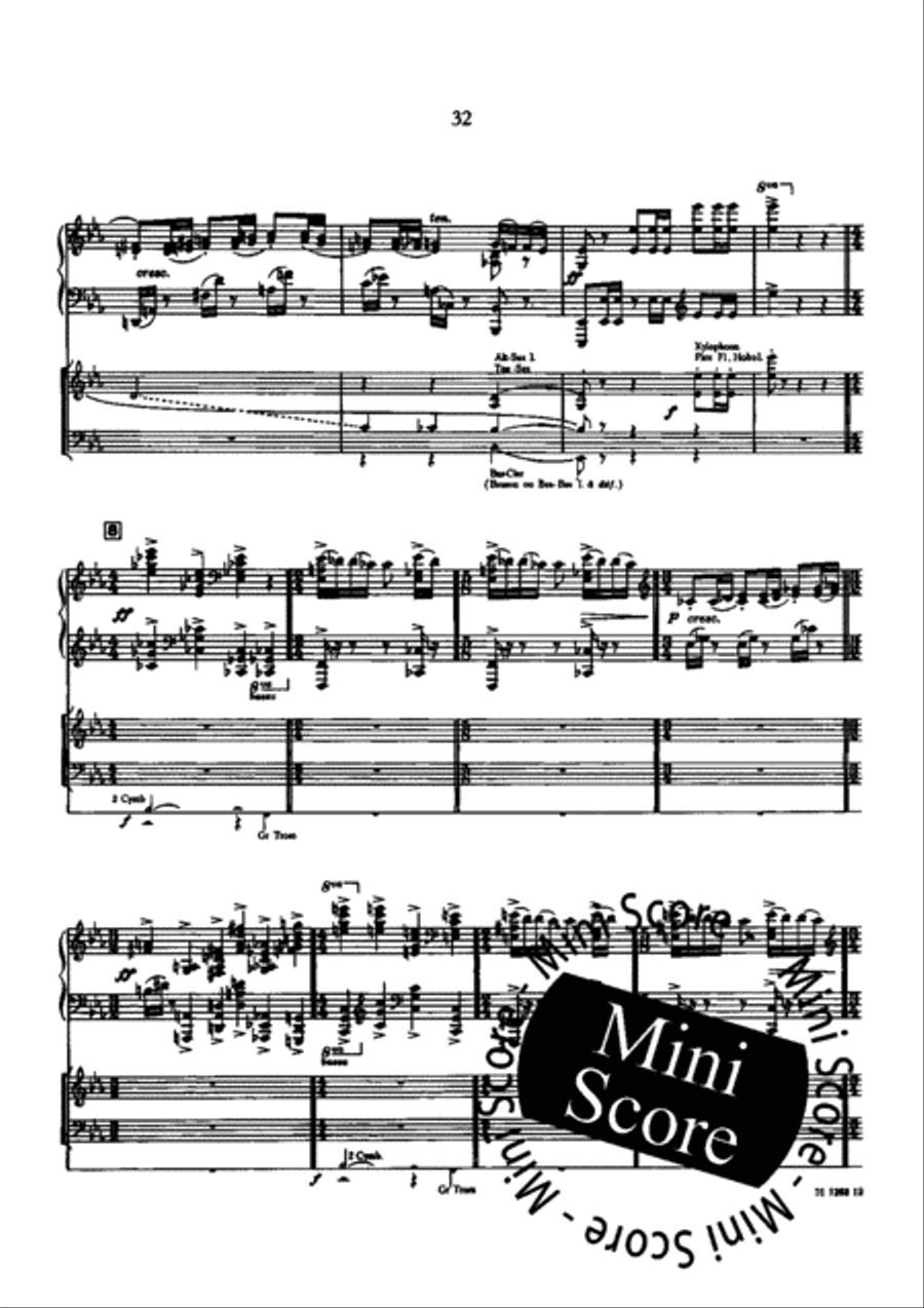 Parade Concerto Concert Band scores gallery preview page 35