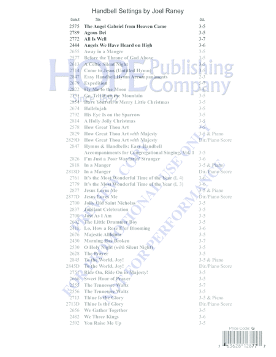 Jesus Loves Me Jesus Loves Me 5-Octaves scores gallery preview page 8