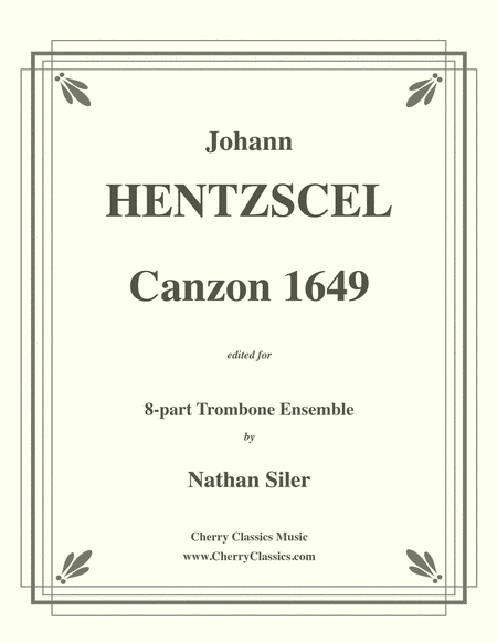 Canzon 1649 for 8-part Trombone Ensemble image number null