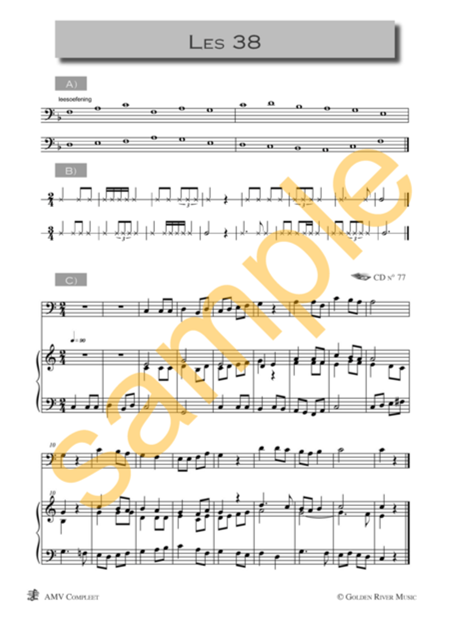 AMV Compleet - Teacher's book and CD CD scores gallery preview page 8