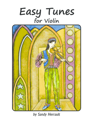 Book cover for Easy Tunes for Beginning Violin