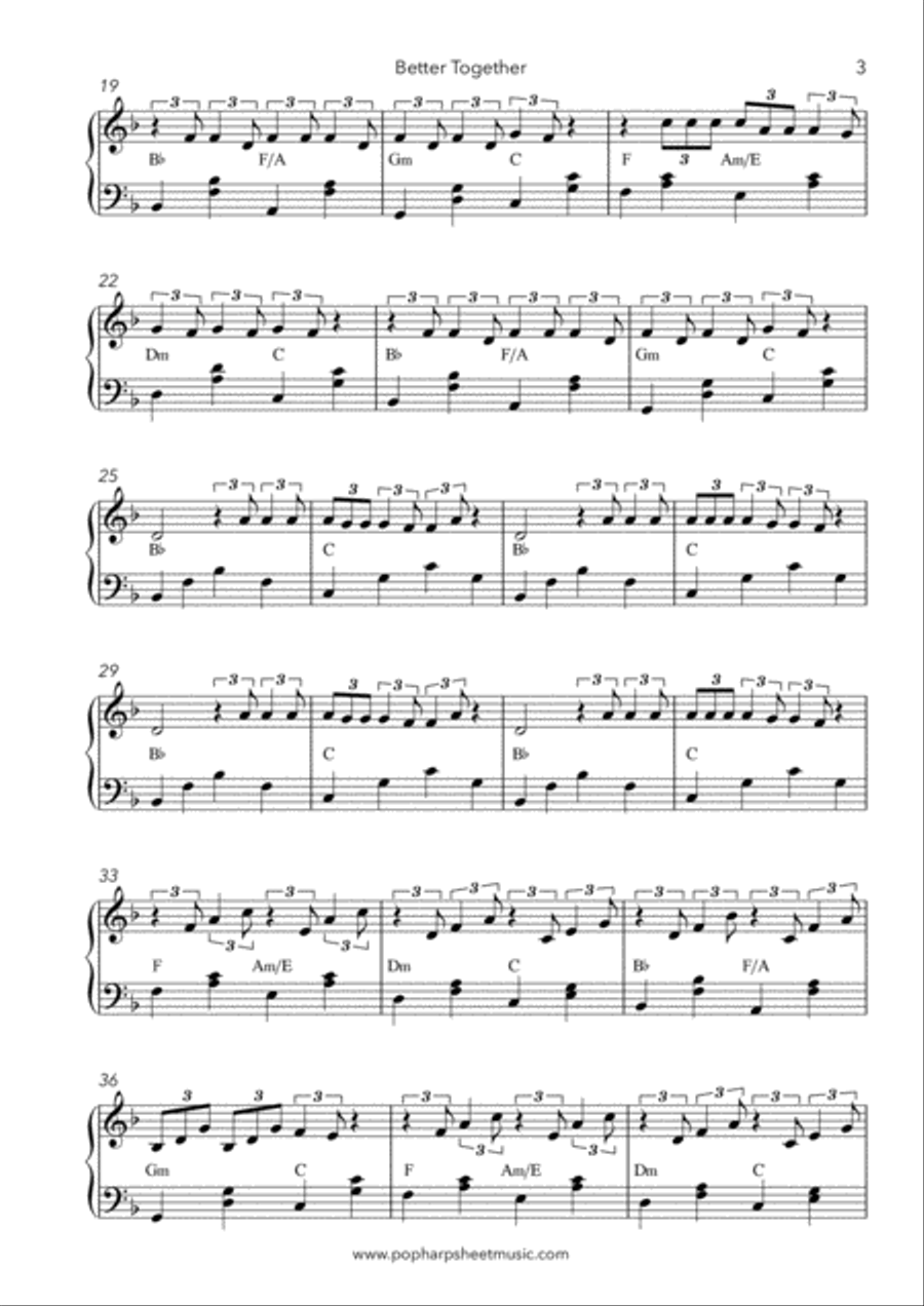 Better Together Harp scores gallery preview page 3