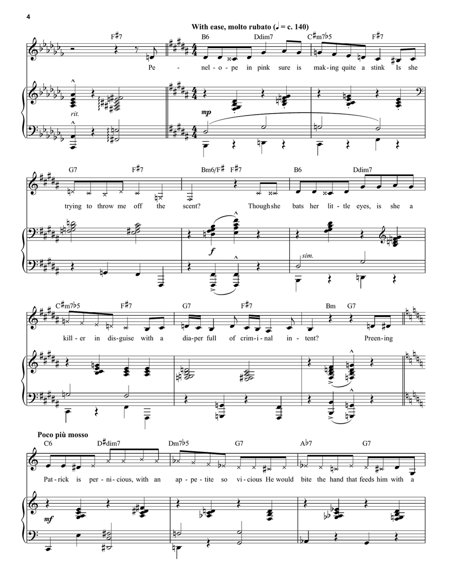 Which Of The Pickwick Triplets Did It? (from Only Murders In The Building: Season 3) Voice scores gallery preview page 4