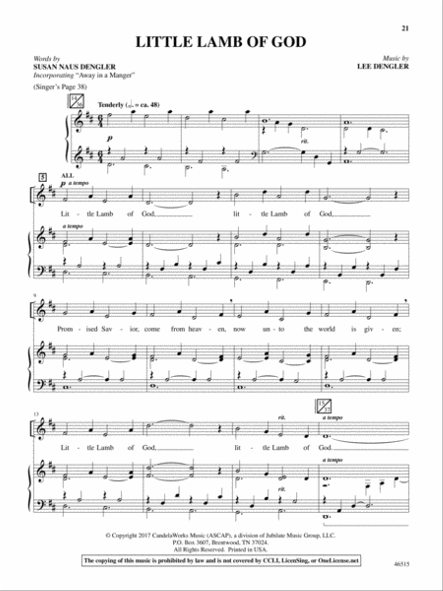 Out Standing in Their Field Choir scores gallery preview page 25