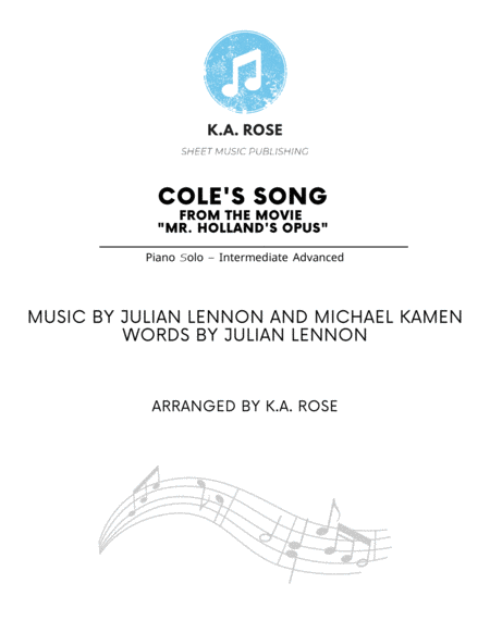 Cole's Song image number null