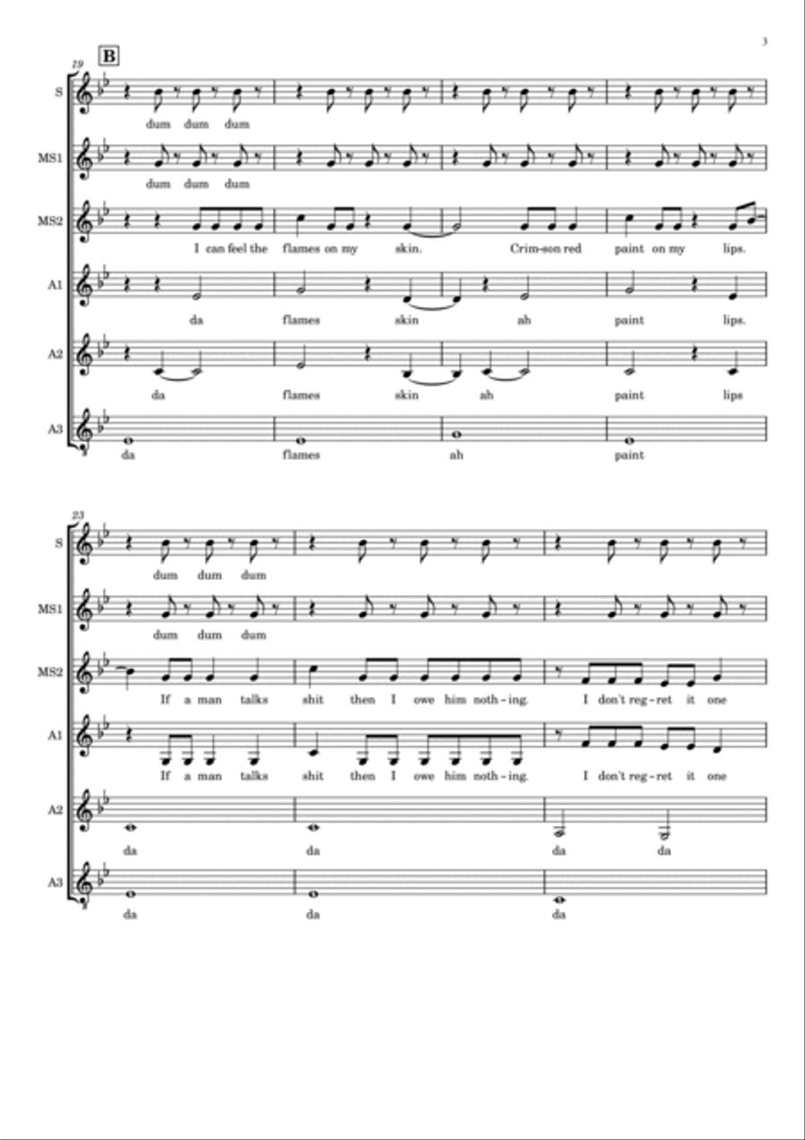 I Did Something Bad SSAA scores gallery preview page 3