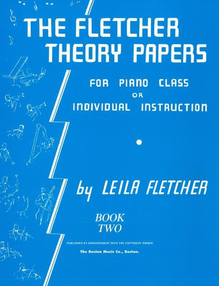 Book cover for Fletcher Theory Papers Book 2 (Blue Book)