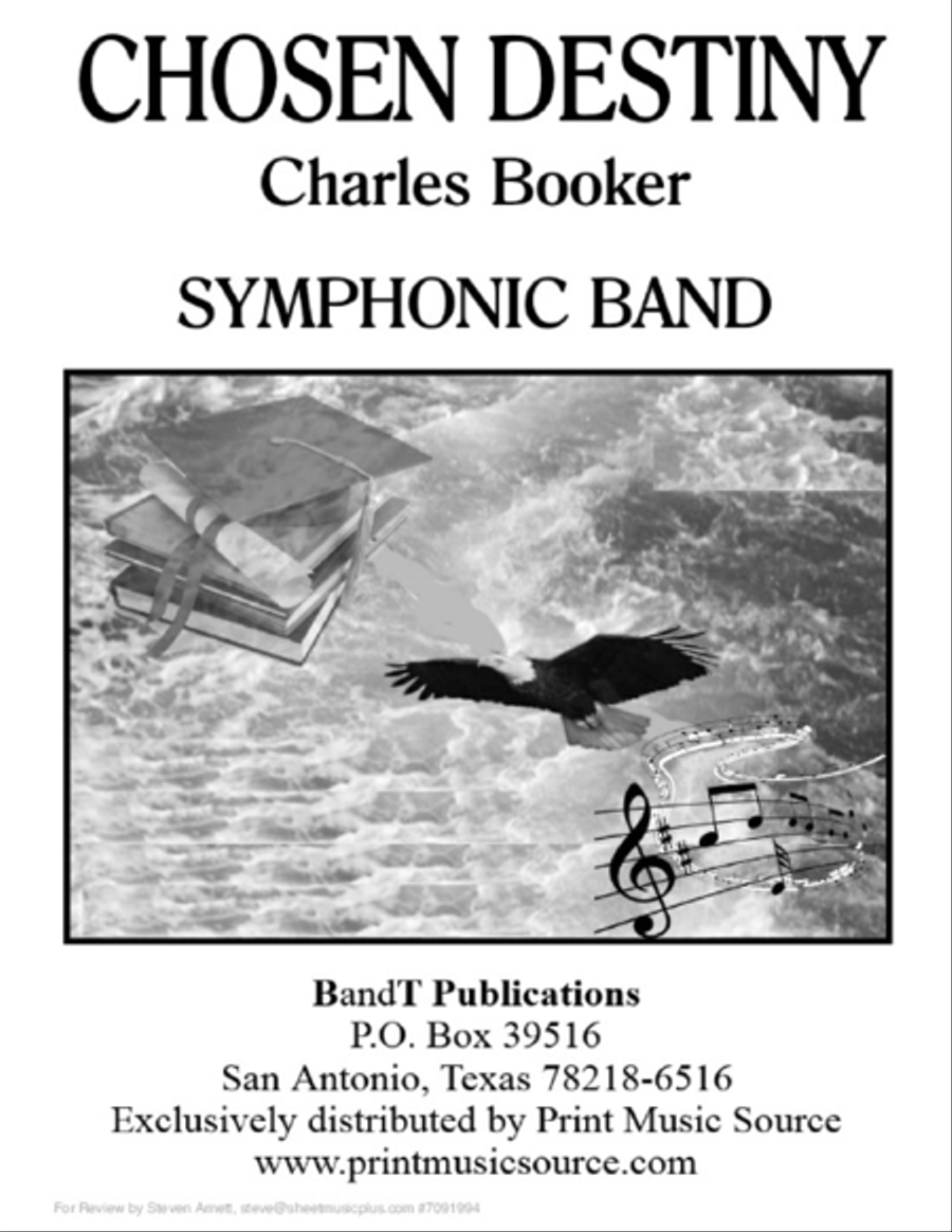 Chosen Destiny Concert Band scores gallery preview page 1
