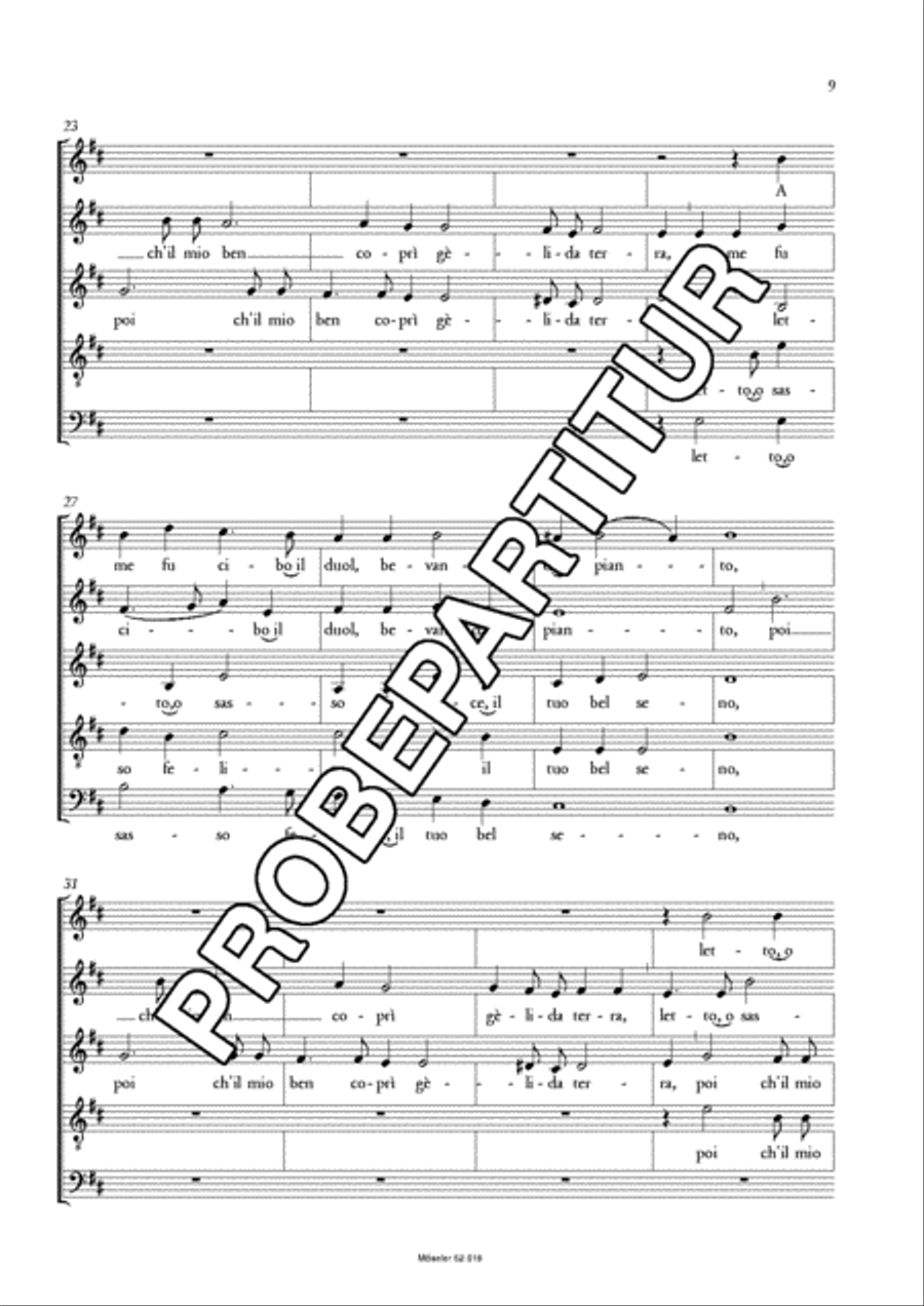 Sestina SSATB scores gallery preview page 10