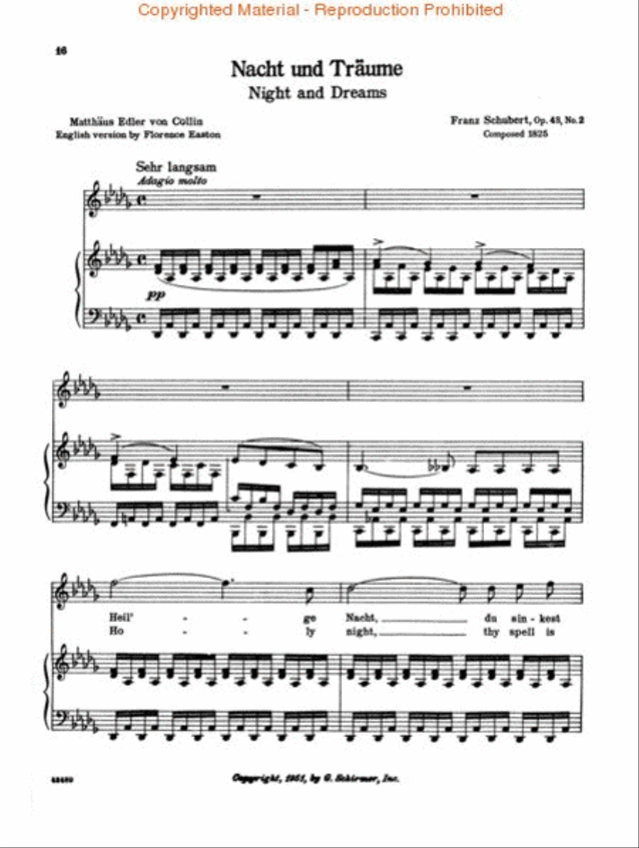 50 Selected Songs 50 Selected Songs High Voice scores gallery preview page 3