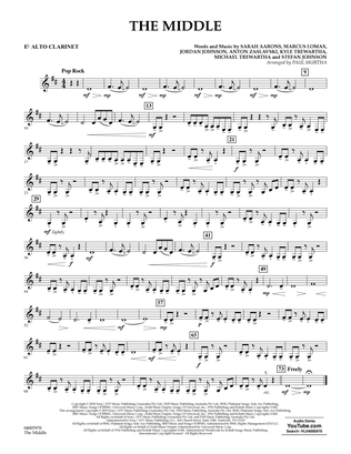 The Middle (arr. Paul Murtha) - Eb Alto Clarinet