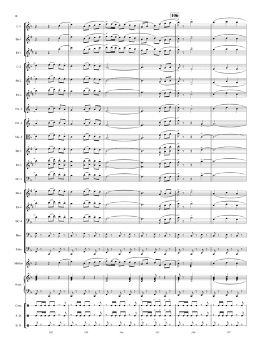 El Relicario El Relicario Concert Band scores gallery preview page 17