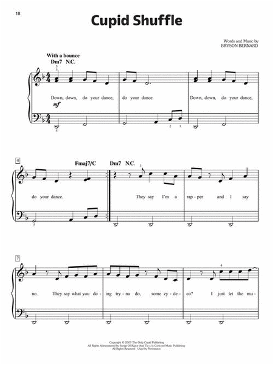 Uplifting & Inspiring Songs for Kids Easy Piano scores gallery preview page 8
