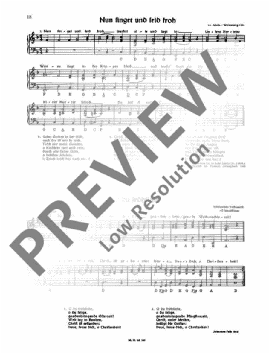 The great choral book for accordian Choir scores gallery preview page 19