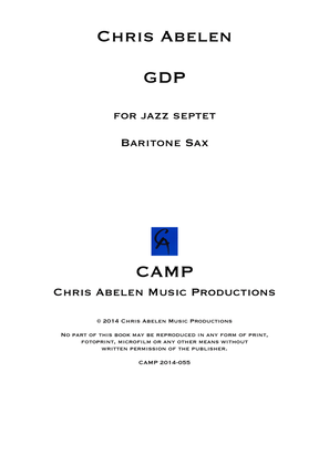 GDP - baritone saxophone