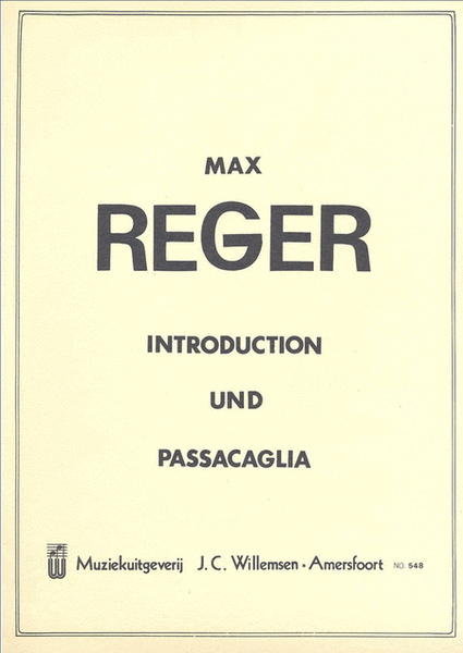 Introduction & Passacaglia