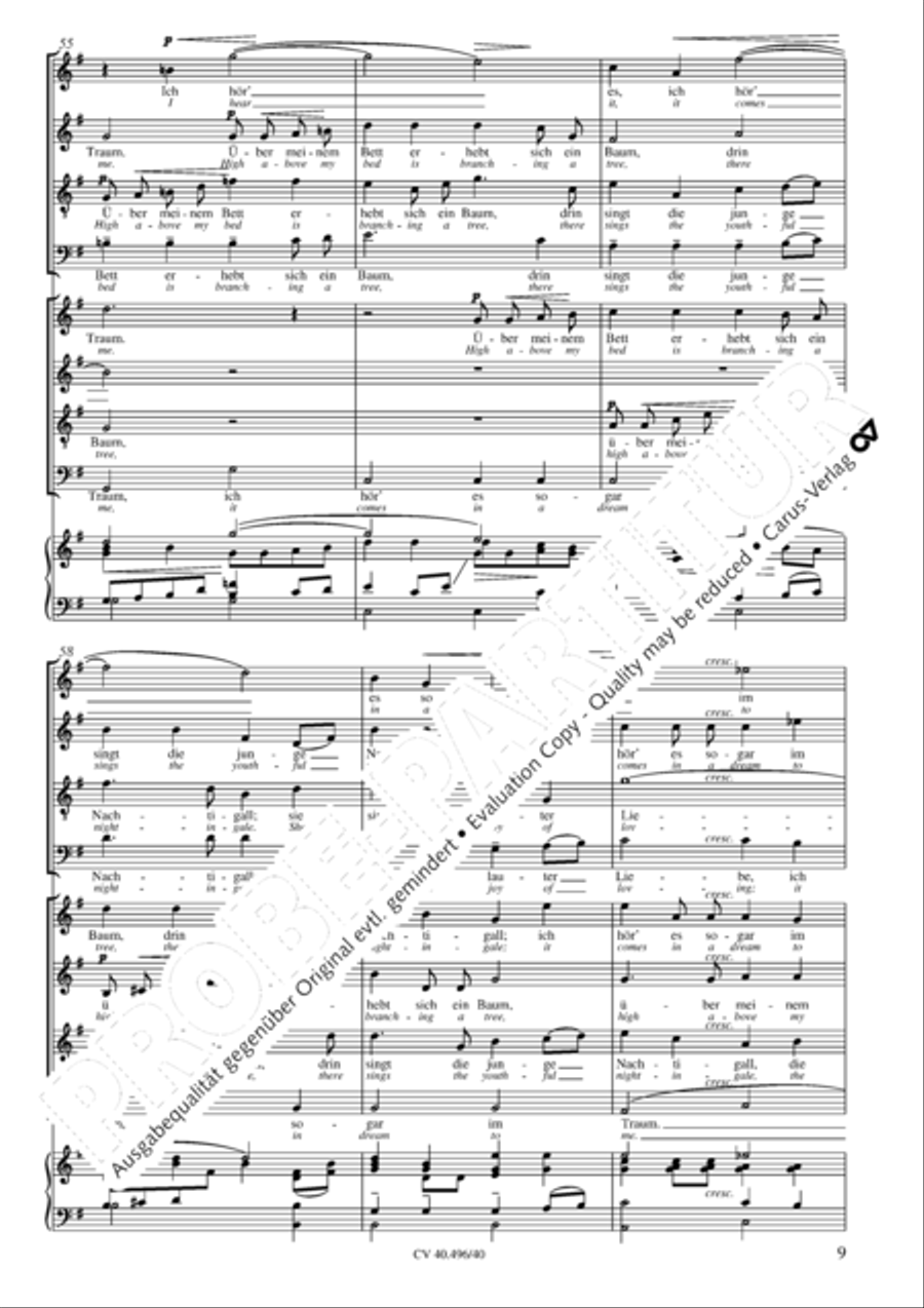 Grim death, it is the cooling night 4-Part scores gallery preview page 10