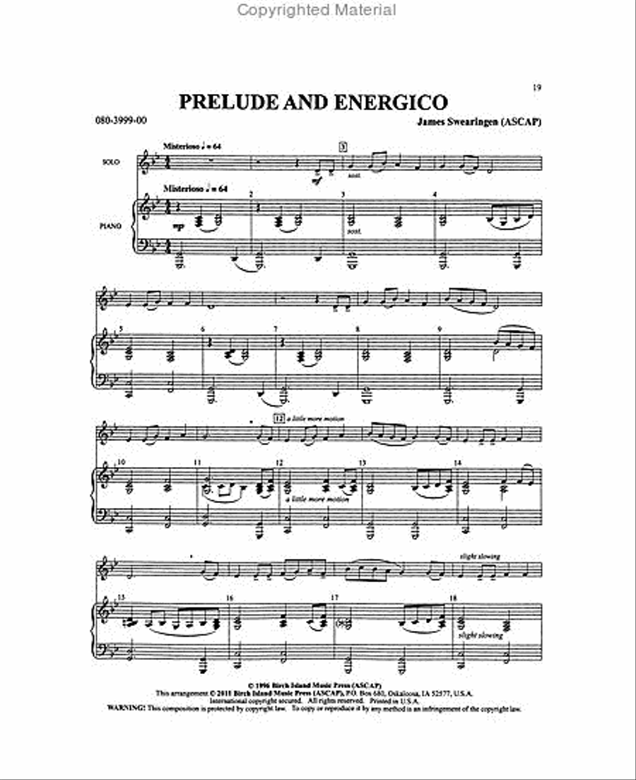 Solos for The Rising Band Musician Bassoon scores gallery preview page 4