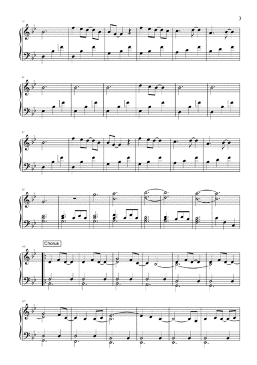 A Thousand Years Piano Solo scores gallery preview page 3