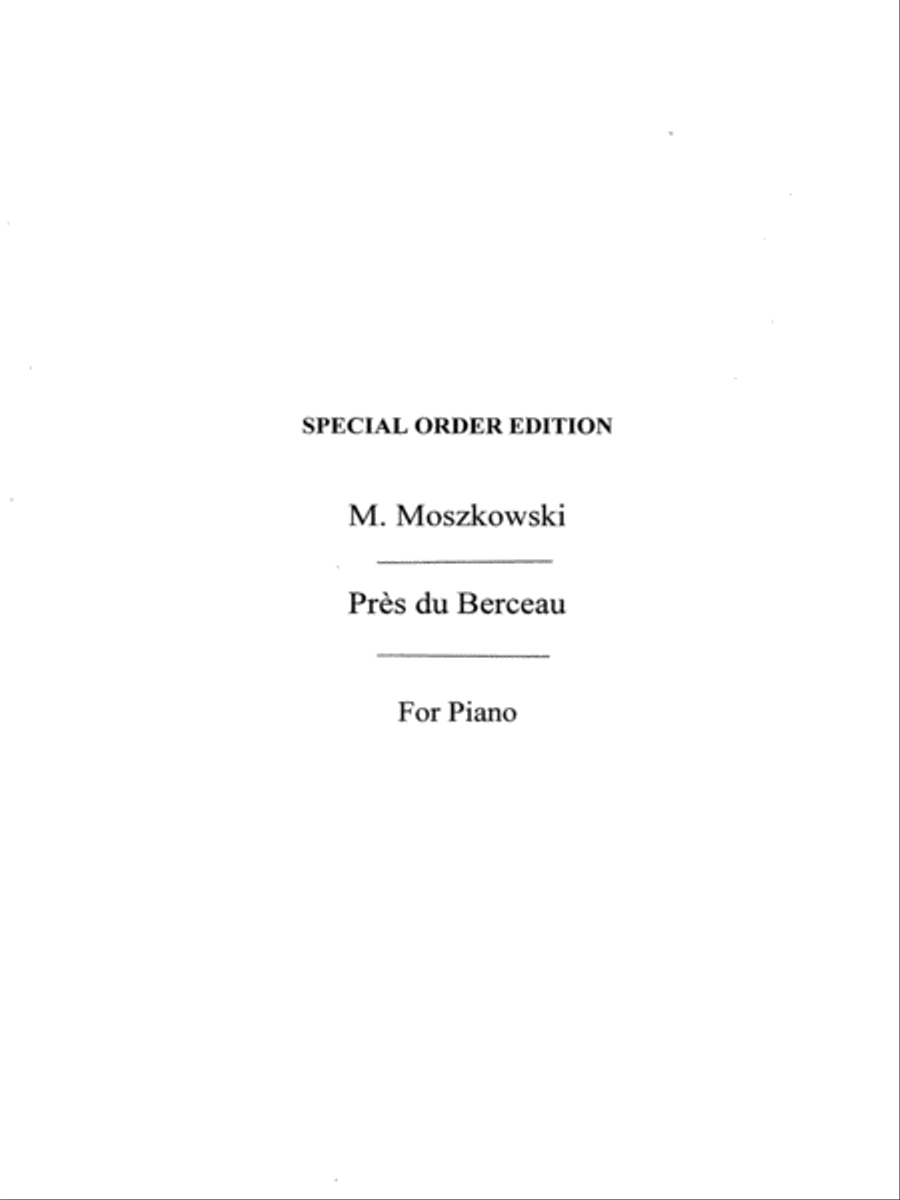 Pres Du Berceau Op.58/3 Piano Solo scores gallery preview page 1