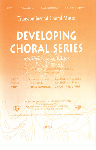 Orcha Bamidbar Choir - Sheet Music