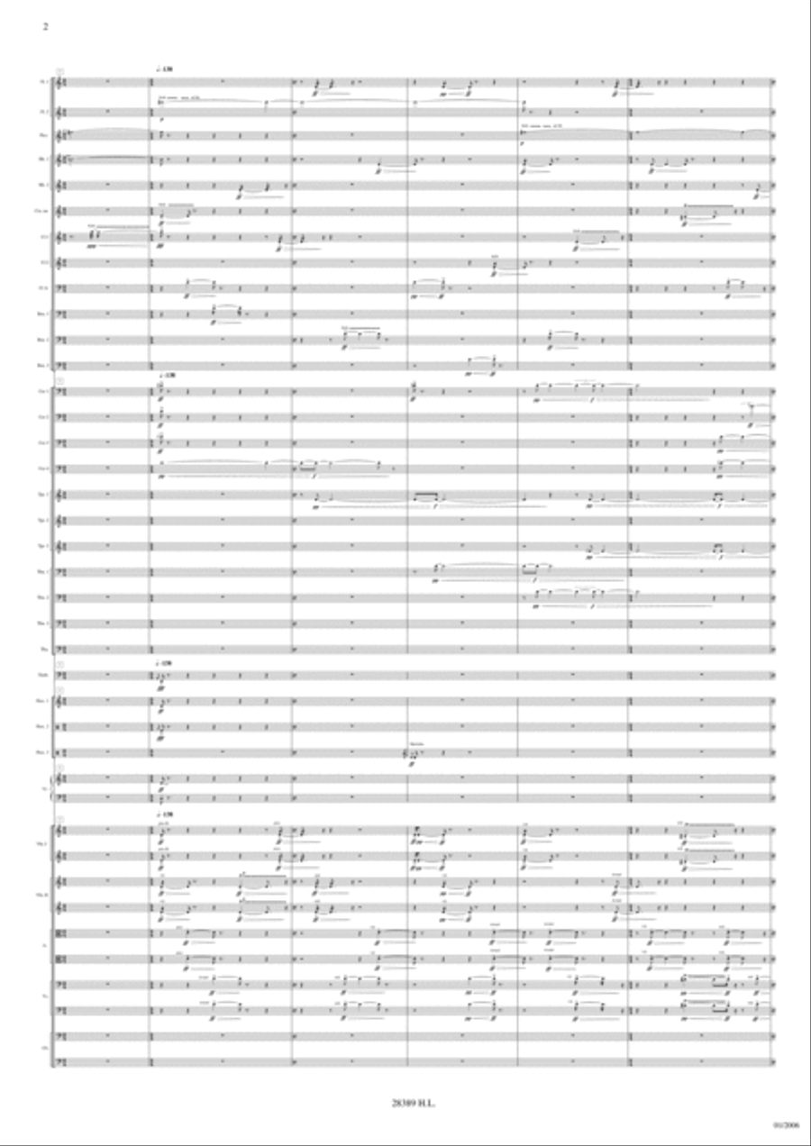 Time Stretch (On Gesualdo) Orchestra scores gallery preview page 3