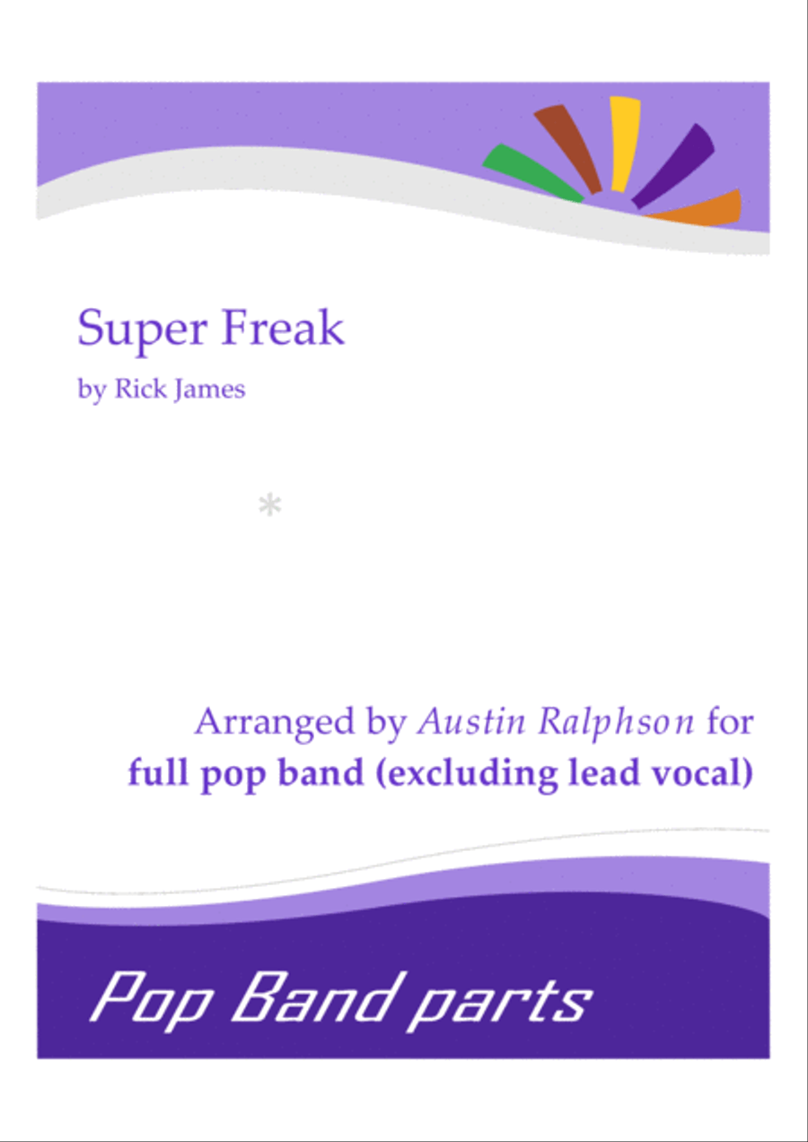 Super Freak Super Freak Bass Guitar scores gallery preview page 1