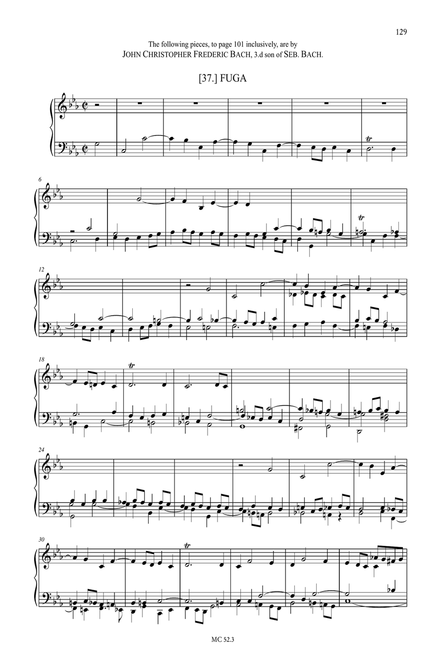 Clementi’s Selection of Practical Harmony WO 7 for Organ or Piano - Vol. 3 Organ scores gallery preview page 4