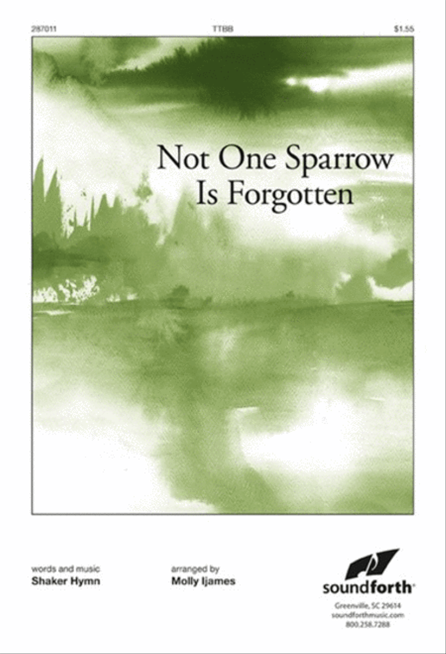 Not One Sparrow Is Forgotten TTBB scores gallery preview page 1