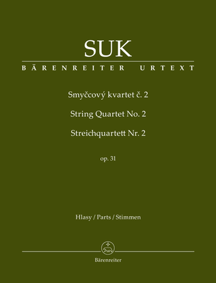 Book cover for String Quartet Nr. 2 op. 31