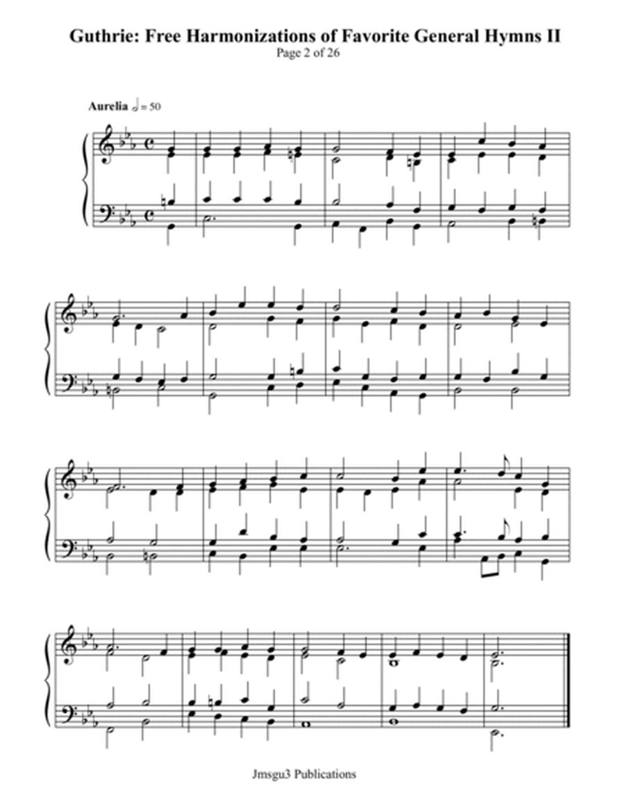 Guthrie: Free Harmonizations of Favorite General Hymns Vol. 2 image number null