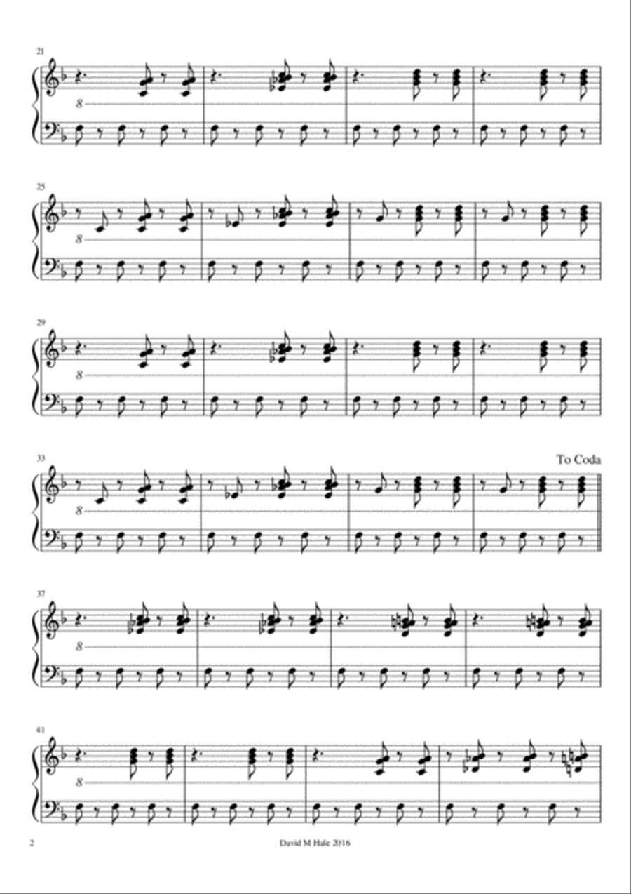 Home Stretch Easy Piano scores gallery preview page 2