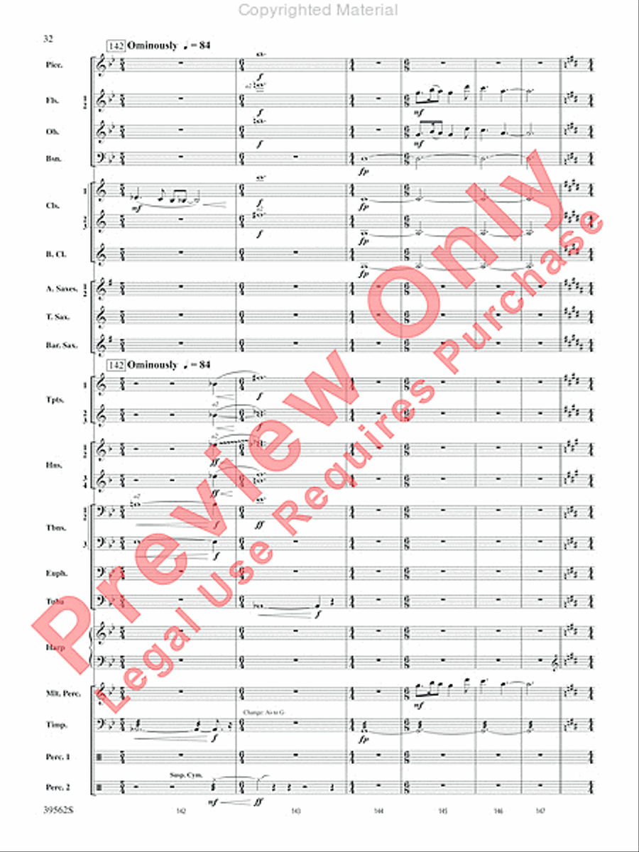 The Complete Harry Potter Concert Band scores gallery preview page 33