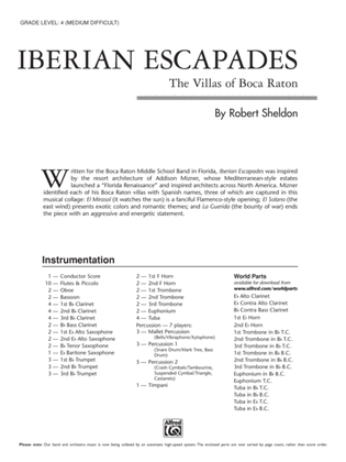 Iberian Escapades: Score
