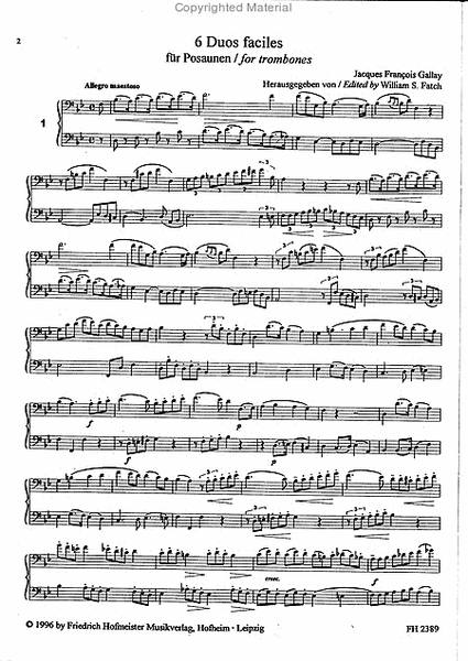 6 Duos faciles, op. 41