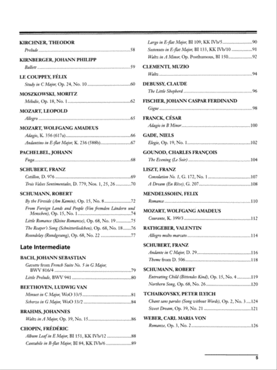 Essential Keyboard Repertoire, Volume 4 Piano Solo scores gallery preview page 3