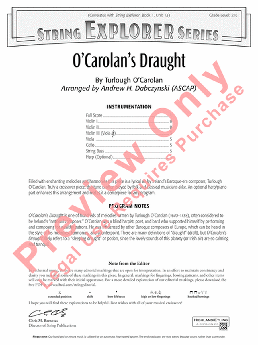 O'Carolan's Draught image number null