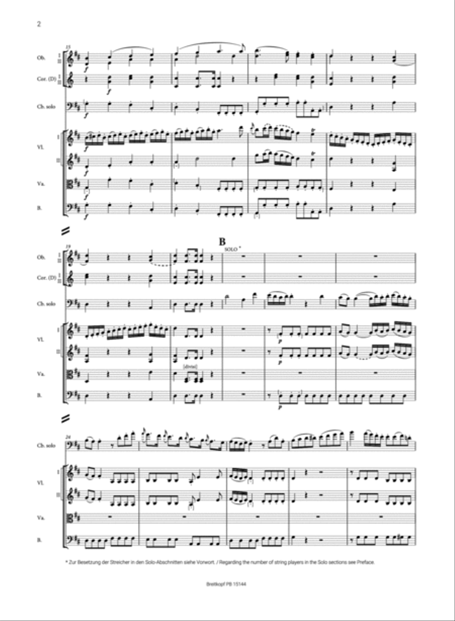 Double Bass Concerto Orchestra scores gallery preview page 3
