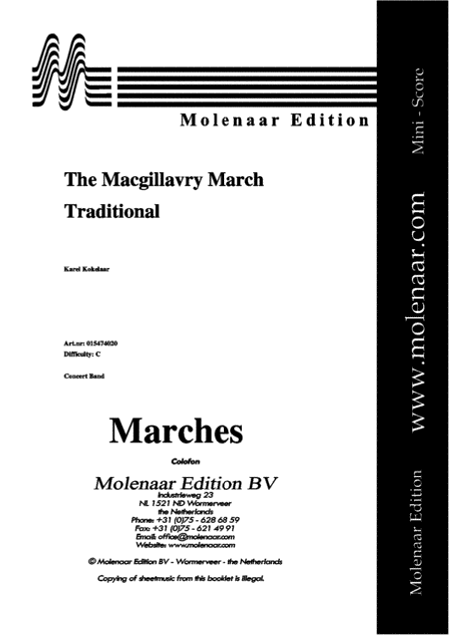 The Macgillavry March Concert Band scores gallery preview page 2