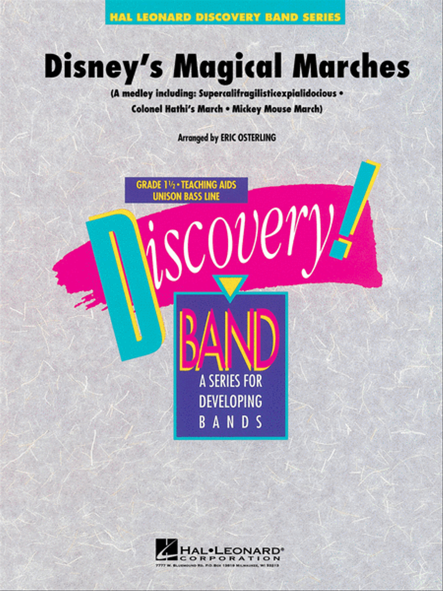 Disney's Magical Marches Concert Band scores gallery preview page 1